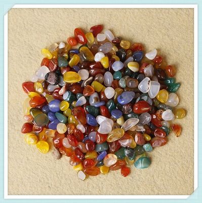 Piedras caídas de ágata natural para decoración