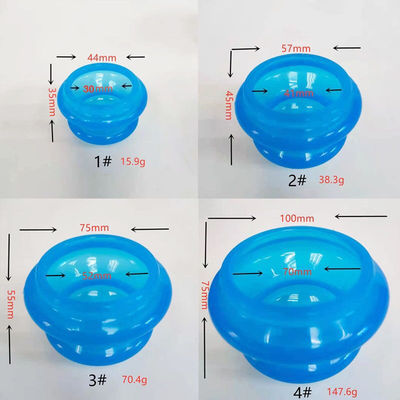 Colourful Silicone Cupping Therapy Set para masaje miofascial y alivio del dolor muscular Succión más fuerte