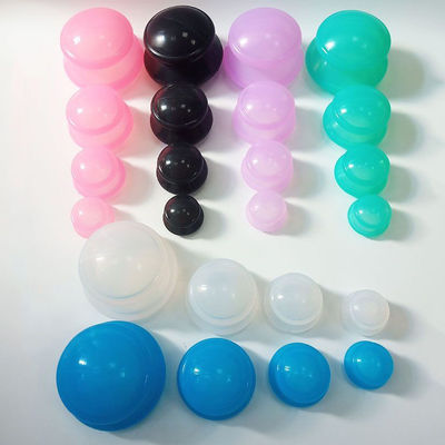 Colourful Silicone Cupping Therapy Set para masaje miofascial y alivio del dolor muscular Succión más fuerte