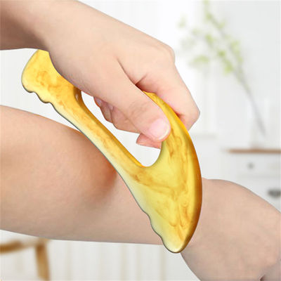 Herramienta de masaje del punto de disparo del cuerpo Gua Sha para drenaje linfático de resina y dragado de meridianos Fisioterapia OEM / ODM