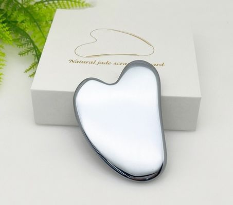 Terahertz Piedra Gua Sha Herramientas faciales para masaje y curación facial 100% natural auténtico