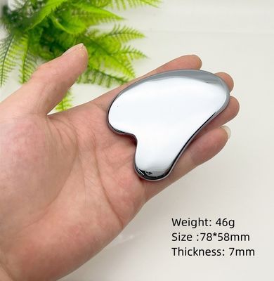 Terahertz Piedra Gua Sha Herramientas faciales para masaje y curación facial 100% natural auténtico