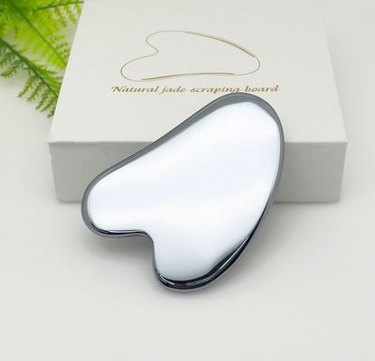 Terahertz Piedra Gua Sha Herramientas faciales para masaje y curación facial 100% natural auténtico
