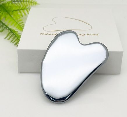Terahertz Piedra Gua Sha Herramientas faciales para masaje y curación facial 100% natural auténtico