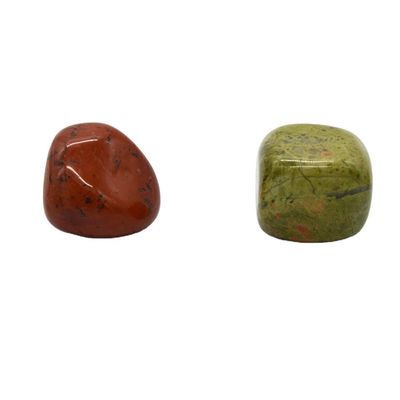 Gravado Tipo de tallaje Mezcla de gemas piedras preciosas naturales para la curación púrpura Reiki Cristal Joyería y decoración del hogar