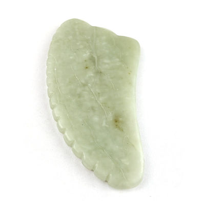 10cm*7cm*0.6cm Masajeador facial Gua Sha raspado Masajeador tabla para cuidado de la piel herramienta de masaje