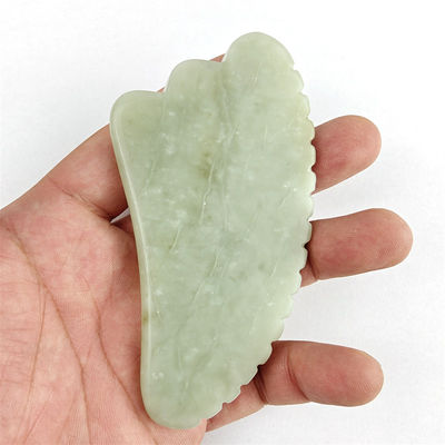 10cm*7cm*0.6cm Masajeador facial Gua Sha raspado Masajeador tabla para cuidado de la piel herramienta de masaje