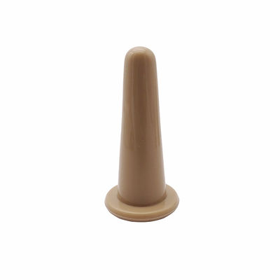 Khaki 4 piezas cuerpo de succión de silicona al vacío y conjunto de ventosas faciales para cuidado de la salud en el hogar Logotipo personalizado aceptado