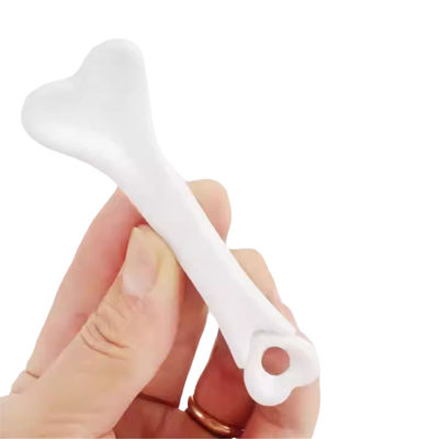 Tabla de cerámica facial Gua Sha para masaje corporal y cuidado de la piel de los ojos