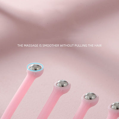Azul/Pink Five Claw Head Massager Bola de acero para relajación del cuero cabelludo Herramientas de masaje para aliviar el dolor de cabeza 100 g Herramientas de dragado meridiano