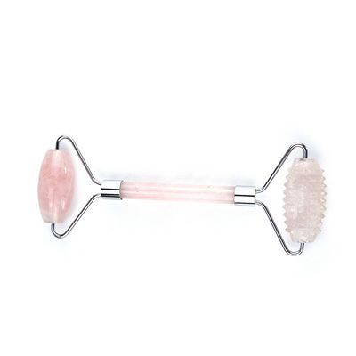 Rose Quartz Facial Guasha Massage Roller Face Gua Sha Beauty Lift Herramientas de masaje para adelgazar y beneficios antienvejecimiento
