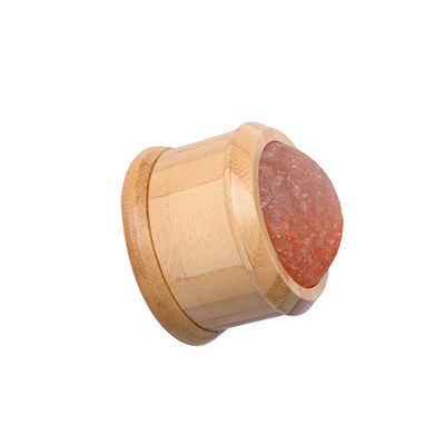 Bola de masaje de jade herramienta de relajación de los músculos del cuerpo para compresión fría y terapia térmica masajista corporal de sal de roca del Himalaya