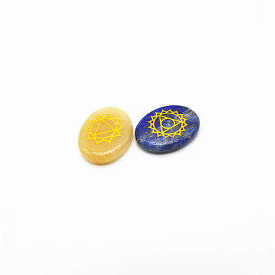 7 Chakra Stone sets Reiki Cristales Chakra Stones para el apoyo de curación Tamaño personalizado OEM