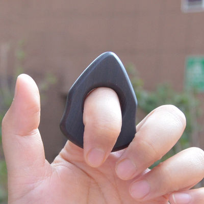 2 Tamaños Anillo de masaje de pies de sándalo Conjunto de pedicura Acupuntura Bastón Masajista de suela de madera con función musical