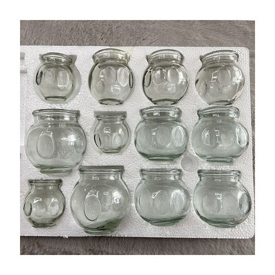 Tamaño personalizado 12pcs Cupping Glass Masaje Cupping Therapy Set Cupping Therapy Dispositivo de masaje de vidrio Fuego