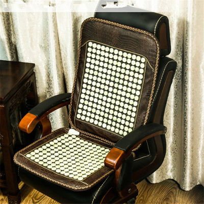 OEM ODM Aceptado Confortable Jade Natural y Piedras de Turmalina Pad de calefacción infrarrojo lejano para asiento de coche por HealthyLine