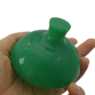 Dispositivo de vacío de silicona verde para absorción de humedad y masaje