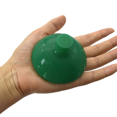 Dispositivo de vacío de silicona verde para absorción de humedad y masaje