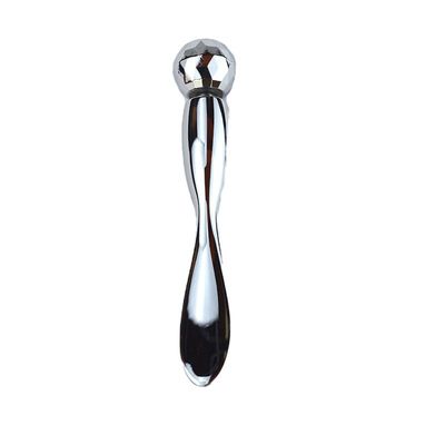 Crema de masaje para los ojos Cosmética Cuchara de oro y espátula Facial Massager Rodillos de masaje Máscara de metal