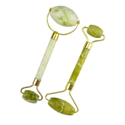 Disponible el logotipo personalizado de Xiuyan Jade Gua Sha Scraping Massage Tool para relajación facial verde y antienvejecimiento