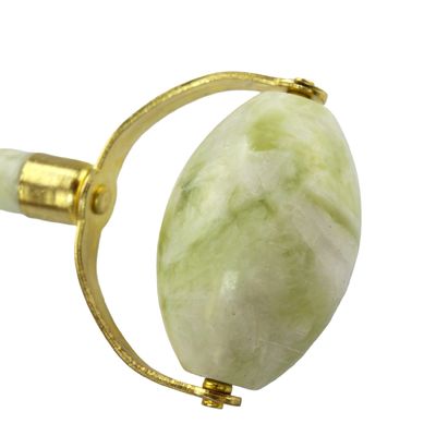 Disponible el logotipo personalizado de Xiuyan Jade Gua Sha Scraping Massage Tool para relajación facial verde y antienvejecimiento