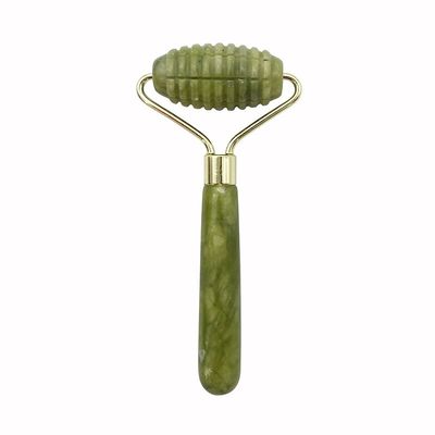 Mejor vendido natural Xiuyan Jade Facial Roller 100% Masajista de Jade Natural para masaje facial y belleza
