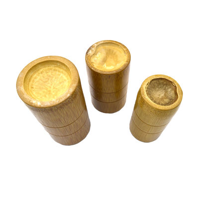 12 piezas de Bamboo Natural Cupping Therapy Set para mejorar la circulación