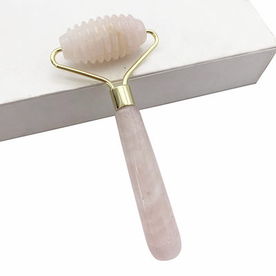 Roller de Jade de masaje facial con una sola cabeza para la belleza de la cara antienvejecimiento con piedra de jade natural 100% y logotipo personalizado