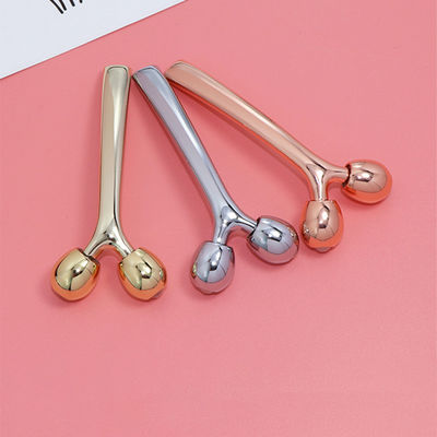 Cara de bola Gua Sha Roller de metal Gua Sha Roller de cara de acero inoxidable para el cuidado de la piel con logotipo del cliente y función musical