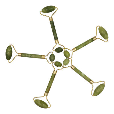 Área de masaje corporal Pedra de jade Roller de masaje facial Guasha para adelgazar y levantar cuidado de los ojos Gua Sha masajista