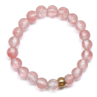 Otras Energía Natural Piedra de Cristal 3mm Mini Perlas Anillos para Mujer Chakra Curación hecha a mano Joyería Bohemia Anillo de Boda Regalo