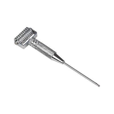 Masajista facial Milisten Pluma de acupuntura retráctil para la limpieza de manchas y herramienta de masaje con sonda de punto corporal