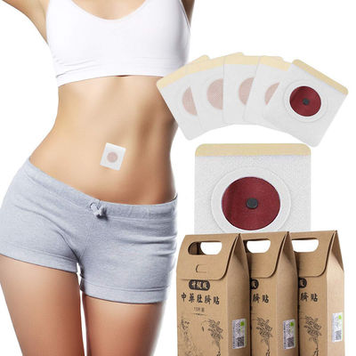 Logotipo personalizable 10pcs pegatinas adelgazantes para quemar grasa rápida y desintoxicación del cuerpo
