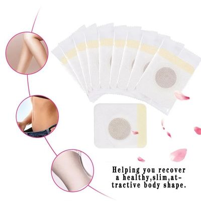 Logotipo personalizable 10pcs pegatinas adelgazantes para quemar grasa rápida y desintoxicación del cuerpo