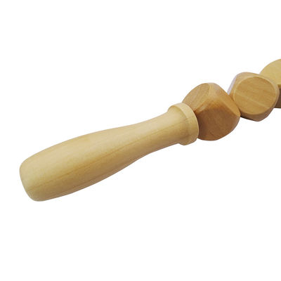 Masajista de cuerpo Terapia con rodillos de madera Herramientas de masaje de guasha Maderoterapia Blasters de celulitis portátiles Lipo Gua Sha Roller Masaje linfático