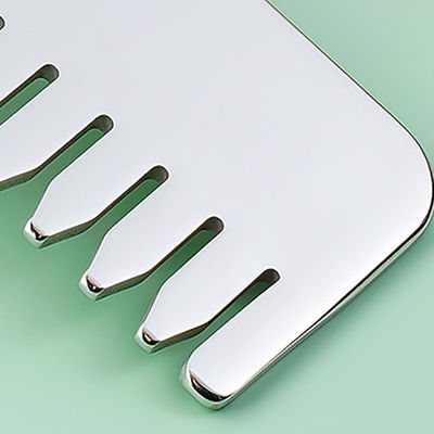 Acero inoxidable Gua Sha Cuero cabelludo Peinado de masaje Guasha Cabeza de piedra Masajeador de cabello Salón de belleza con logotipo personalizado