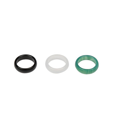2024 Diseño Magic Jade Anillos para Mujeres Jade Color Dedo Anillos Buena Suerte Regalos Otros