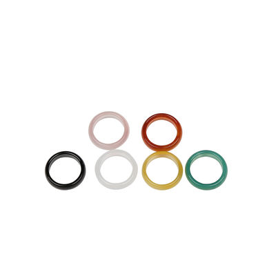 2024 Diseño Magic Jade Anillos para Mujeres Jade Color Dedo Anillos Buena Suerte Regalos Otros