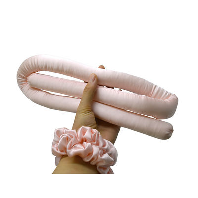 Curler de pelo de seda con cinta de rizado para el rizado 100% de seda de morera pura y logotipo aceptable