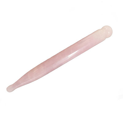 2024 Rosa Cuarzo Gua Sha Punto de Acupuntura Masaje Guasha Pluma Para Tratamiento Corporal con Logotipo Disponible Mejor Vendedor