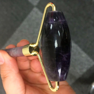 Gua Sha Roller Amethyst Rollers Facial Jade Guasha Roller para la belleza Masajeador facial