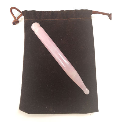 2024 Rosa Cuarzo Gua Sha Punto de Acupuntura Masaje Guasha Pluma Para Tratamiento Corporal con Logotipo Disponible Mejor Vendedor