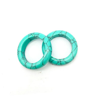 Anillo de Jade de diseño natural piedra preciosa ágata verde aventurino turquesa topacio de Jade anillos portátiles etc tema Feng Shui
