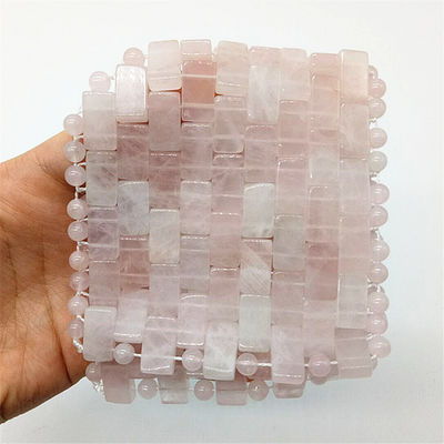 Máscara facial de cuarzo rosa rosa para masajes faciales y oculares