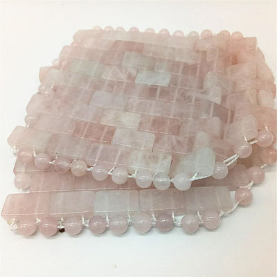 Máscara facial de cuarzo rosa rosa para masajes faciales y oculares
