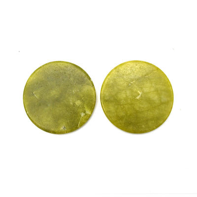 Masajista facial XiuYan Jade Round Jade Glue Gasket Eyelah Extensión de pestañas de piedra Extensión de pestañas para masaje de mejora de la belleza