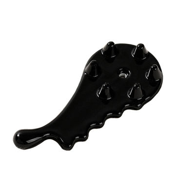 Logotipo de los músculos del cuerpo Logotipo personalizado disponible en la cueva Sha Stone para masajes de cuello y belleza