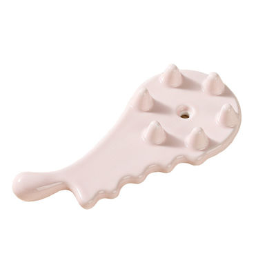 Logotipo de los músculos del cuerpo Logotipo personalizado disponible en la cueva Sha Stone para masajes de cuello y belleza