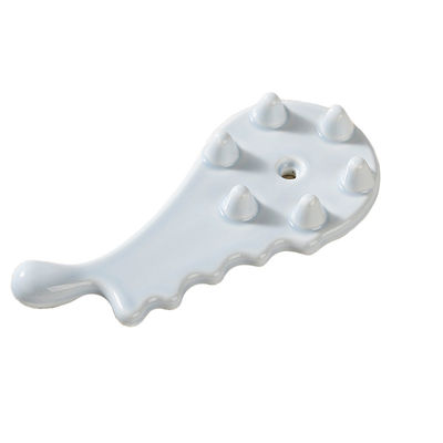 Logotipo de los músculos del cuerpo Logotipo personalizado disponible en la cueva Sha Stone para masajes de cuello y belleza