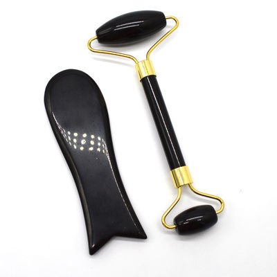 Masaje facial y corporal Guasha herramienta de belleza producto de tendencia 2024 Ametista natural Jade Roller Facial Gua Sha Masajador